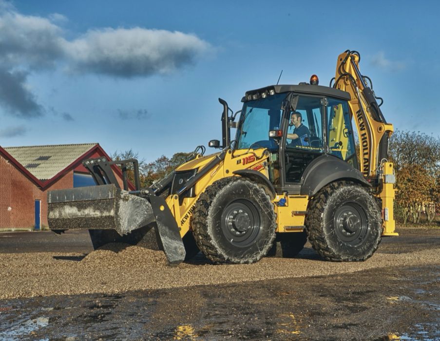 Usługi koparko ładowarka ziemne wykopy fundamenty koparka wywrotka