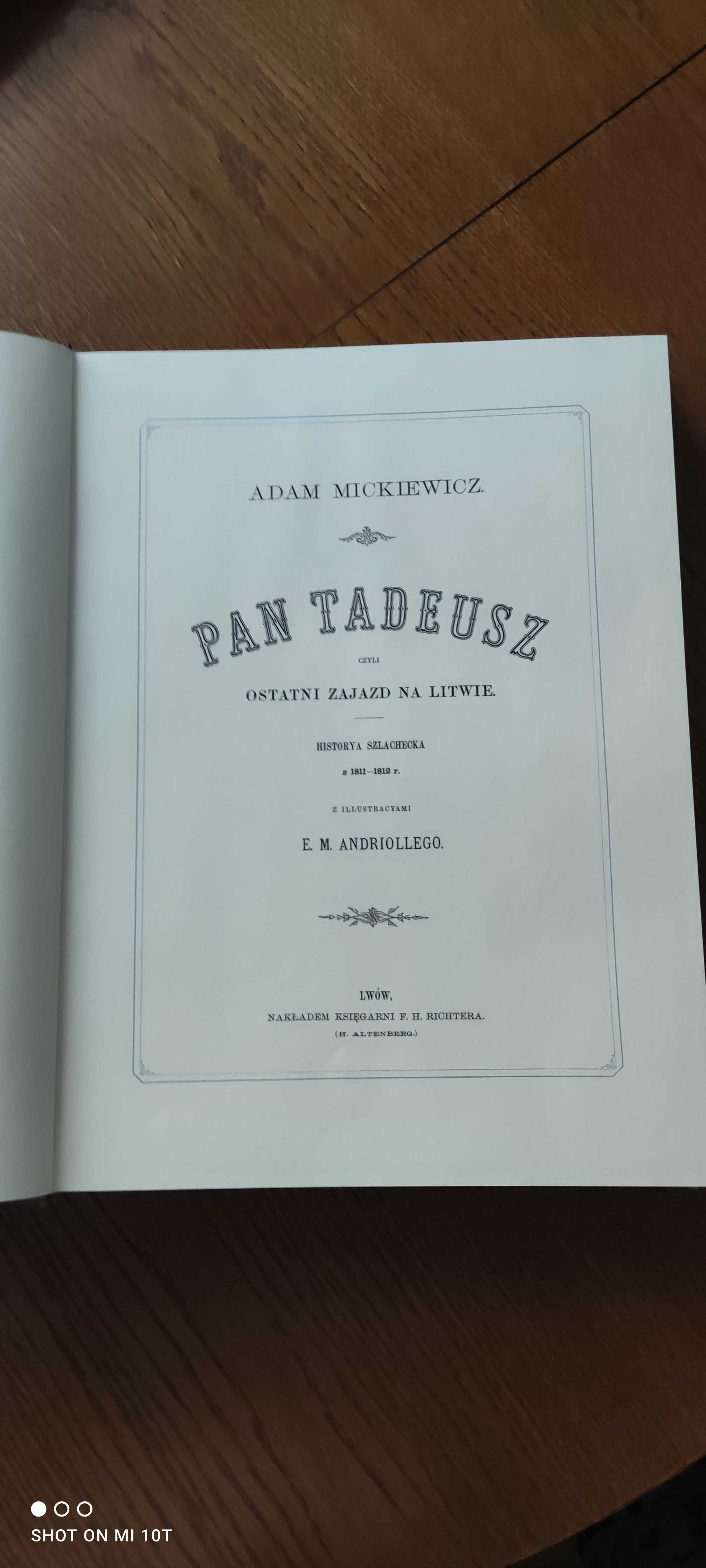 Mickiewicz Adam Pan Tadeusz