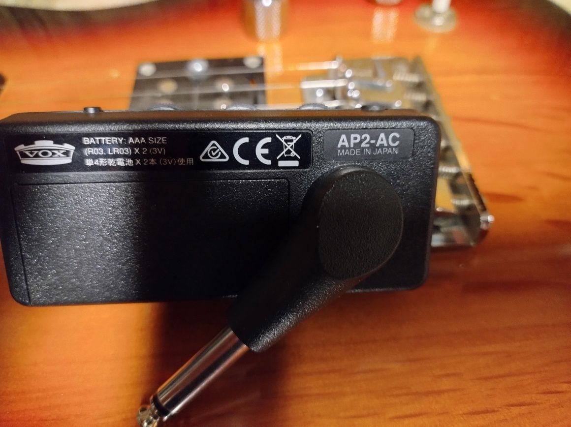 Wzmacniacz słuchawkowy vox ac 30 japan amplug ap2