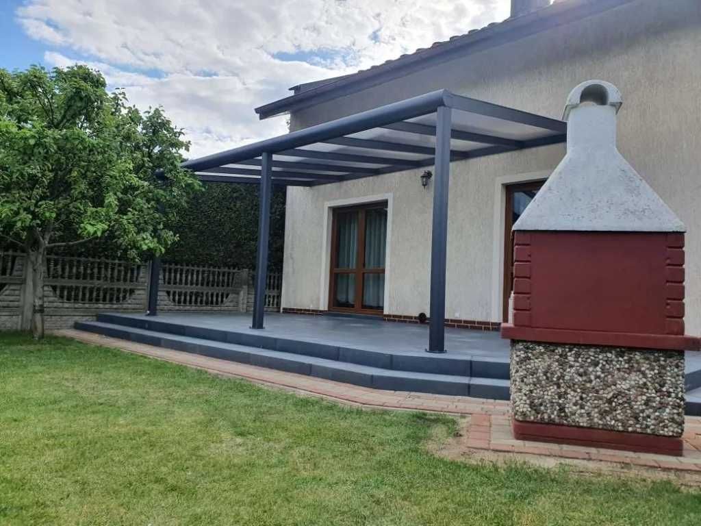 Zadaszenie aluminiowe PRO z dachem poliwęglanowym 400x1006 m