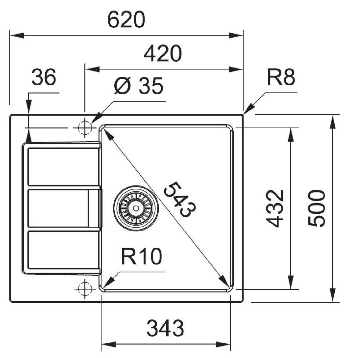 Zlewozmywak Franke Sirius 2.0 S2D 611-62