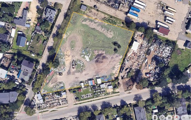 Wynajmę działkę - ok. 7.200 m2 z wjazdem od ul. Siewnej 5