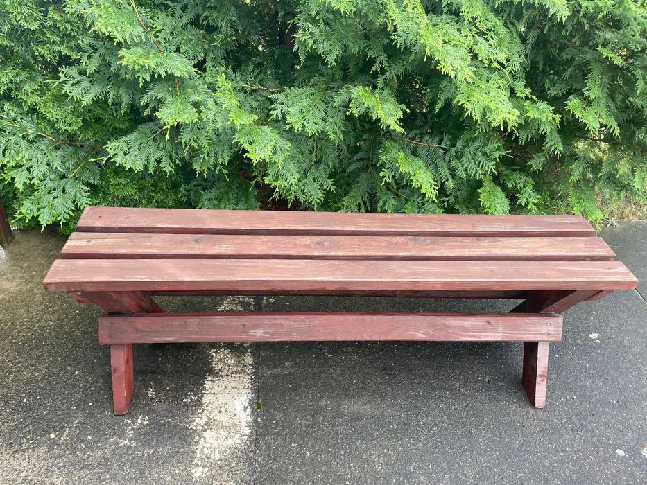 Ławka drewniana używana 150 i 180