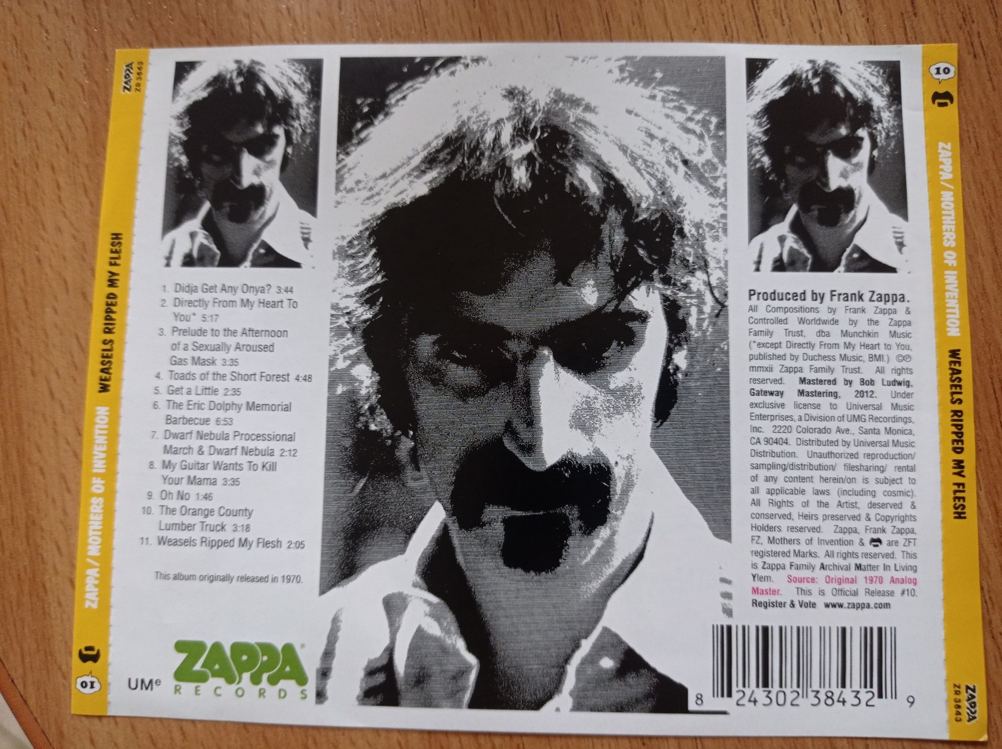 Frank Zappa - Weasels ripped my flesh