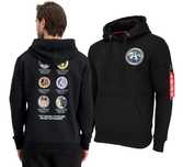 Bluza Alpha Industries czarna M, Misja Apollo