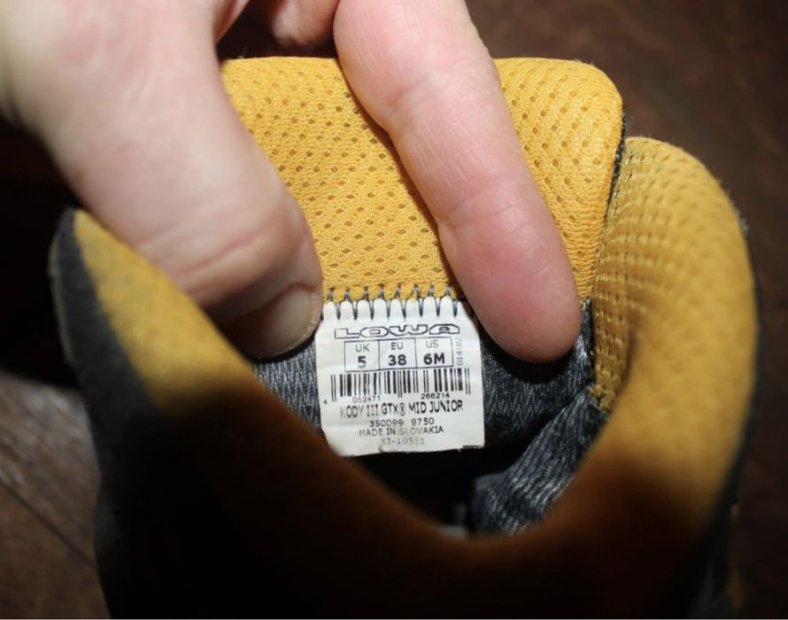 Ботинки Lowa Gore-tex 38 размер