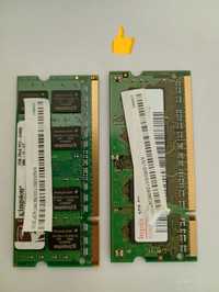 Sprawne testowane SODIMM DDR2 2GB + 1GB. Razem 3GB