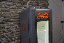 Lodówka Chłodziarka Coca Cola Retro Czerwona  50x70x190 (r-19)