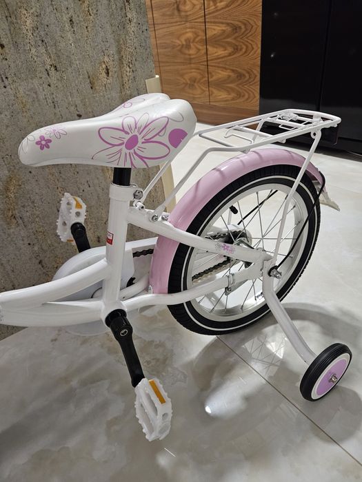 Nowy na gwarancji! Nieużywany Rower dla dziewczynki BMX Turbo Flowers