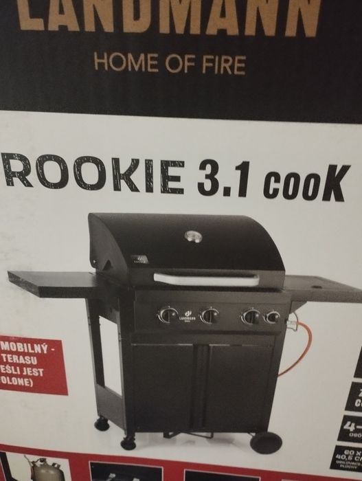 Grill gazowy 4 palnikowy Landmann. Tanio!!!