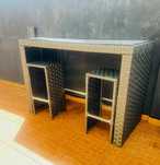 Conjunto de Bar jardim com 6 cadeiras 70€