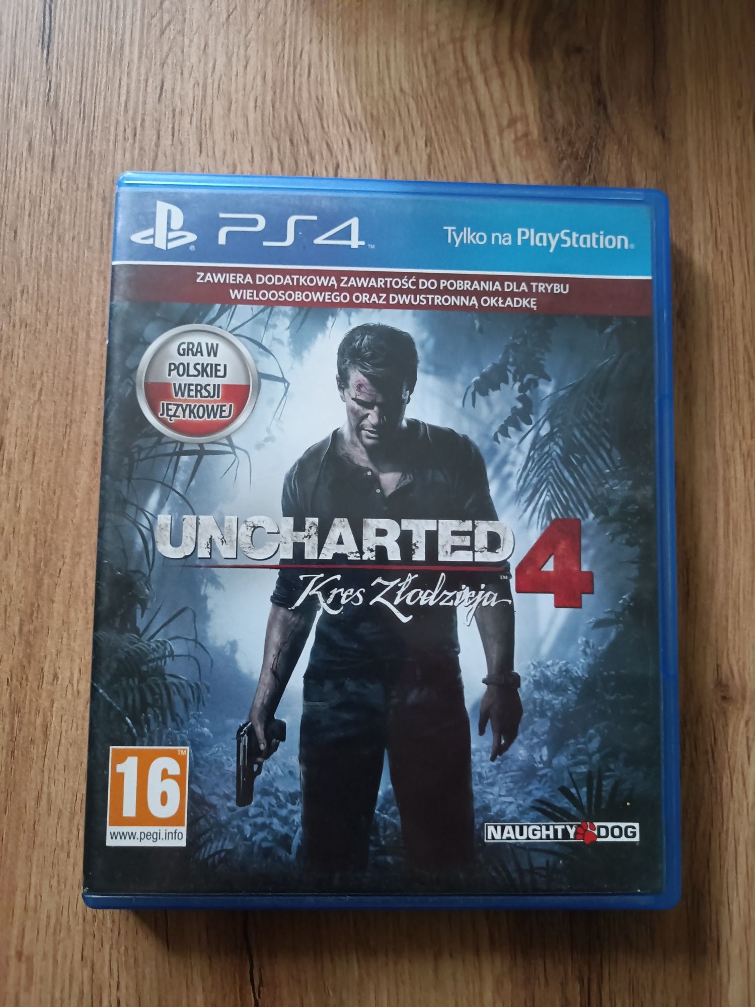 Uncharted 4 Kres Złodzieja PS4 (PL)