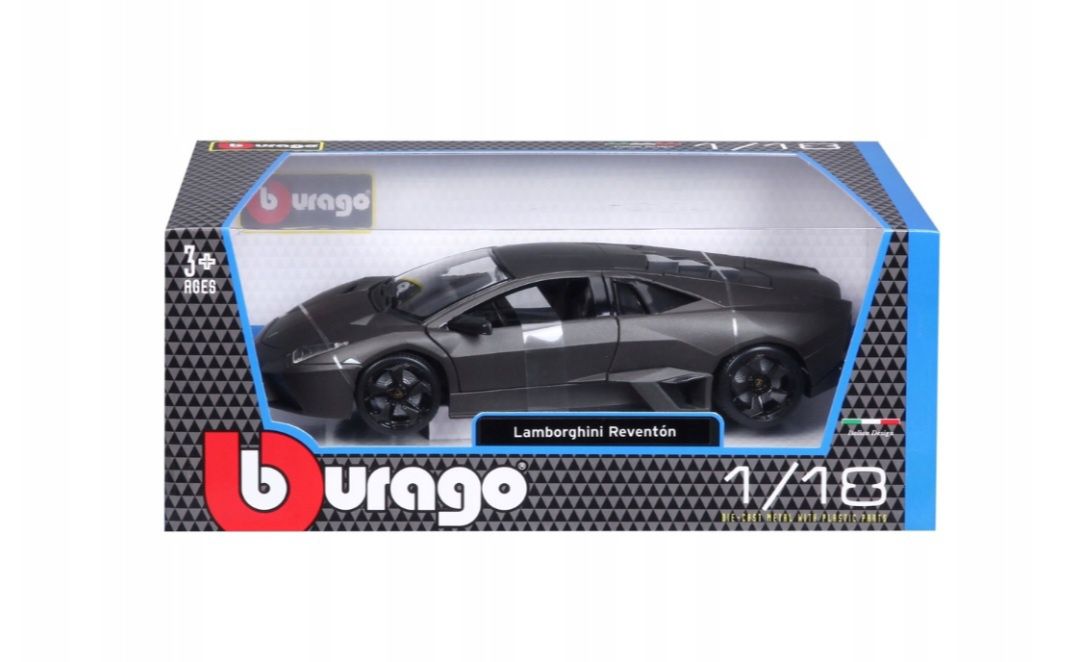 Bburago Lamborghini Reventon Met Grey, skala 1:18.