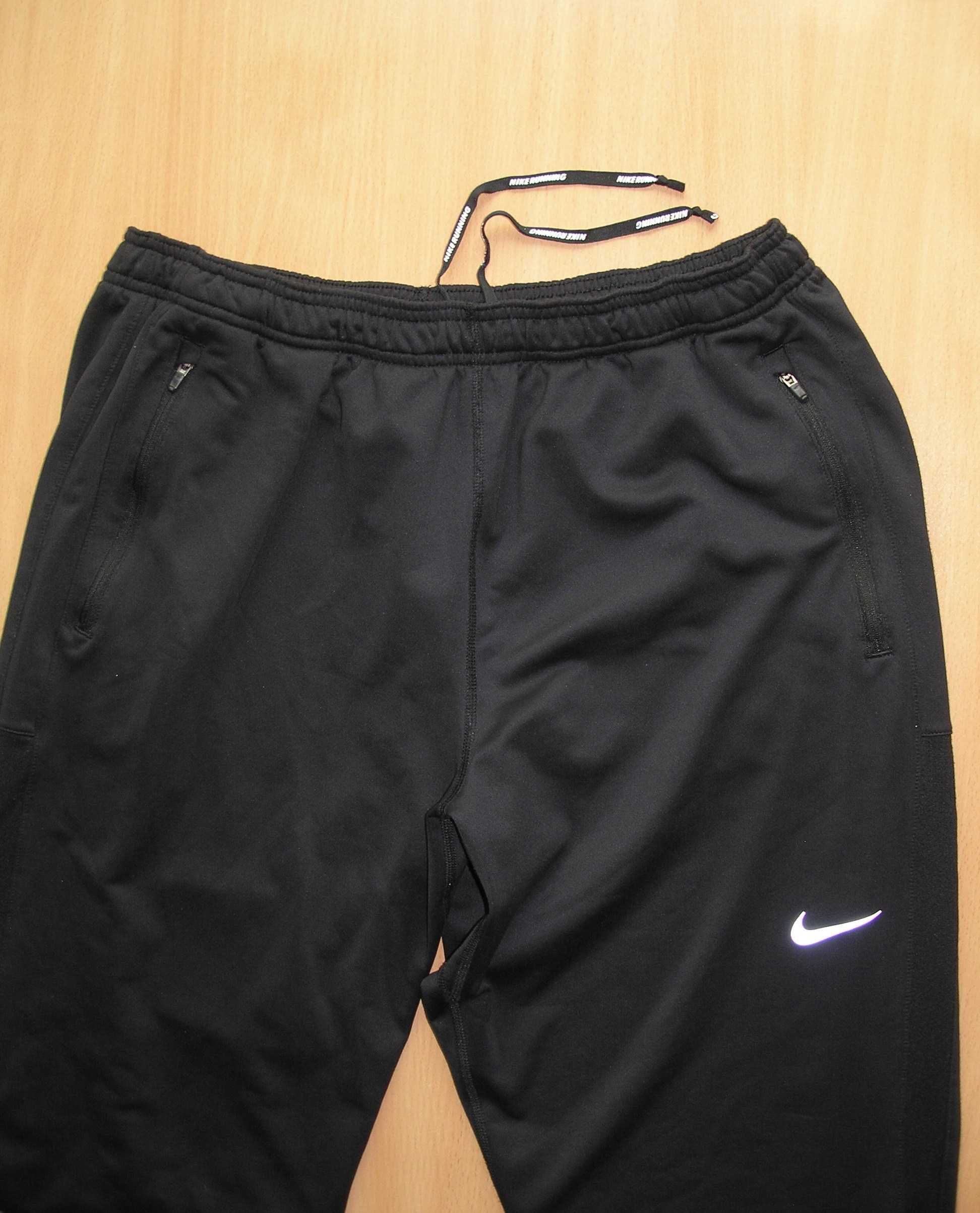 Мужские штаны Nike element thermal pant черные на микрофлисе размер XL