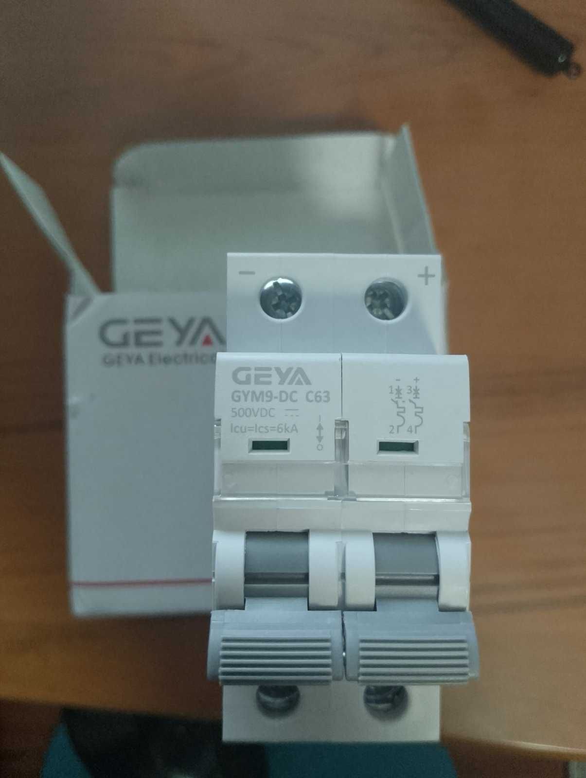 Автомат постійного струму GEYA  GYM9-DC 63A