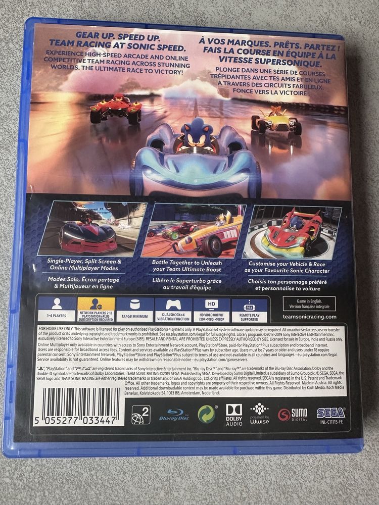 Sonic Team Racing