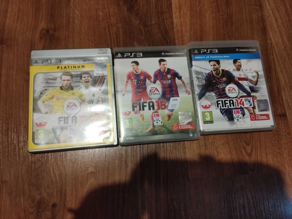 zestaw gier fifa na ps3 sprzedaję razem lub osobno wysyłka