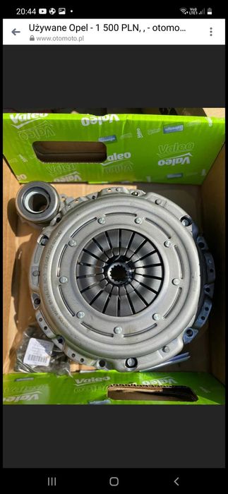 Sprzęgło + dwumasa opel astra h 1.7 cdti 100km