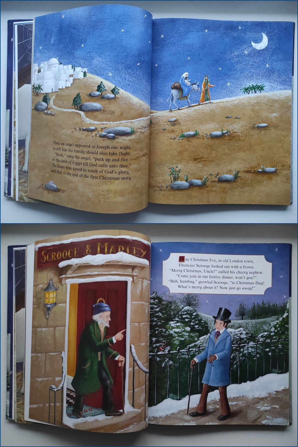 Необычная книга с подсветкой Magical Christmas Stories Рождество Новый