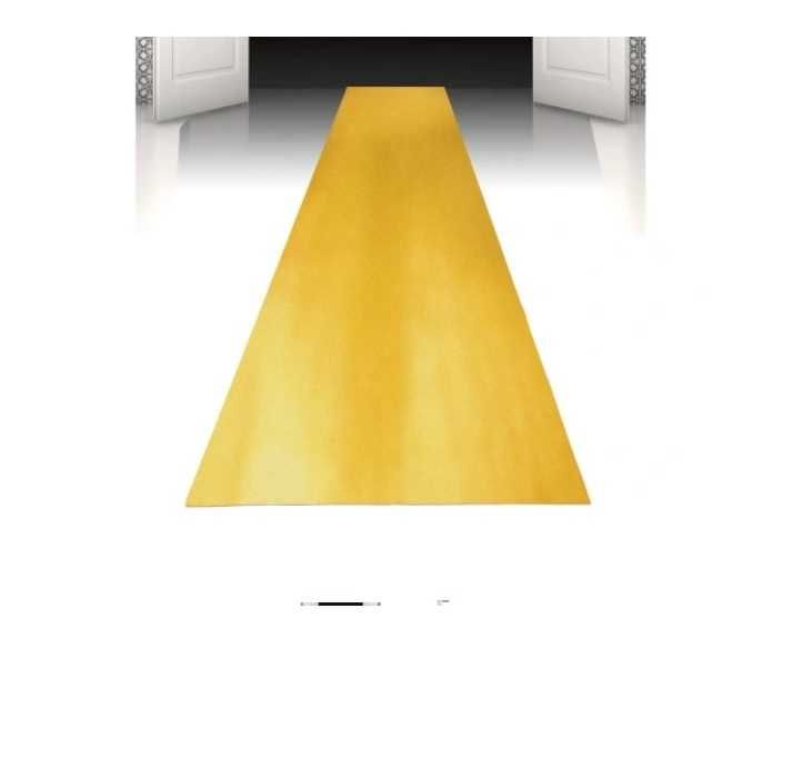 Dekoracja złoty dywan 4,5 m x 60 cm