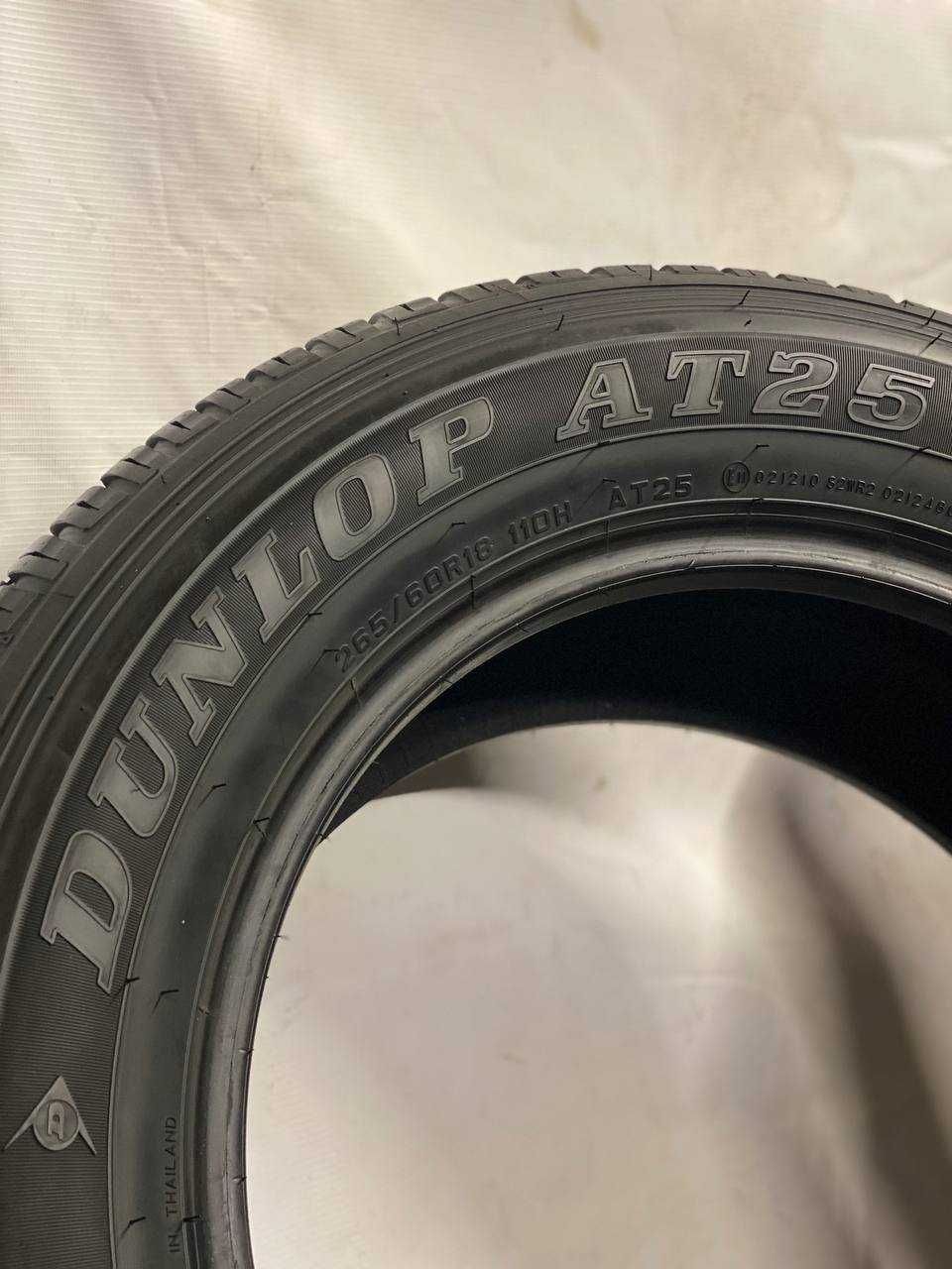 265/60/18 R18 Dunlop AT25 Grandtrek 110H 4шт Літня/Всесезон ідеал