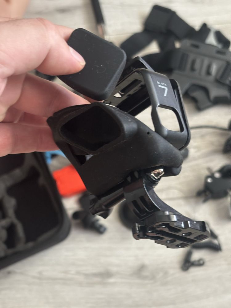 Go pro hero7.  Екшен камера аксесуари батерея змінна кейс заряду 7 8 9