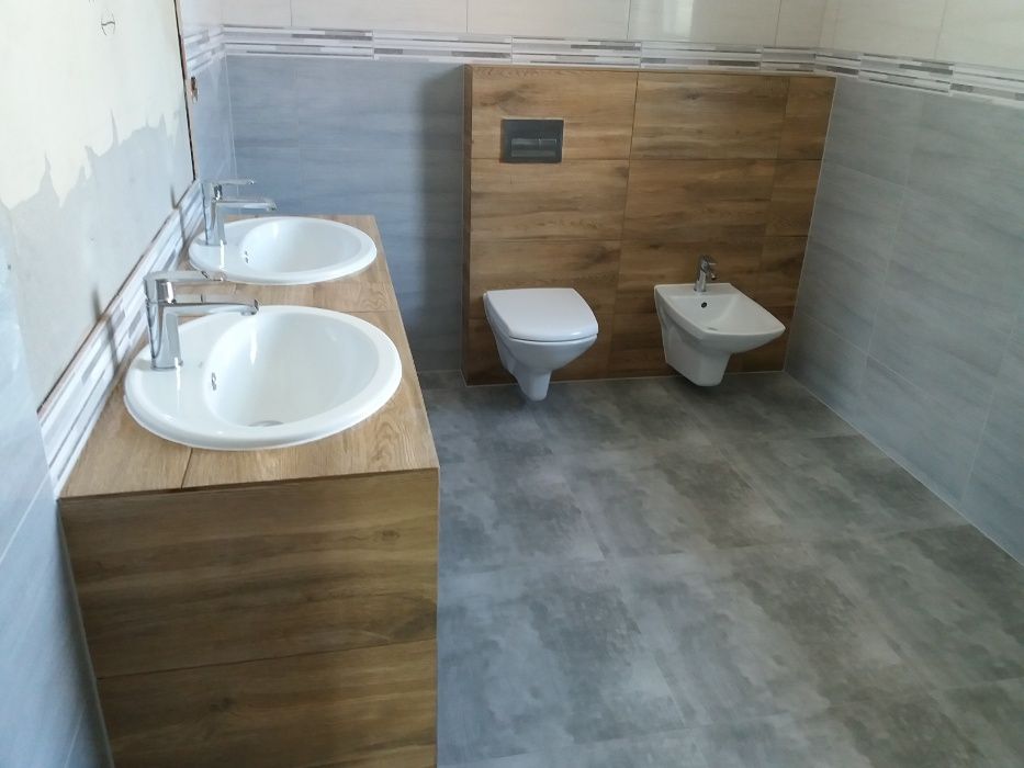 Flizowanie,łazienki, remonty od podstaw całe domy wolne terminy