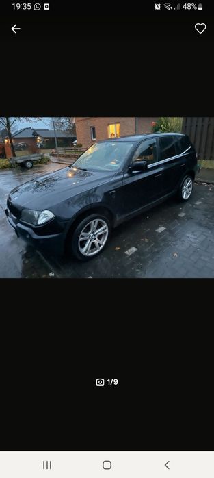 BMW X3 uszkodzona skrzynia biegów 3.0d