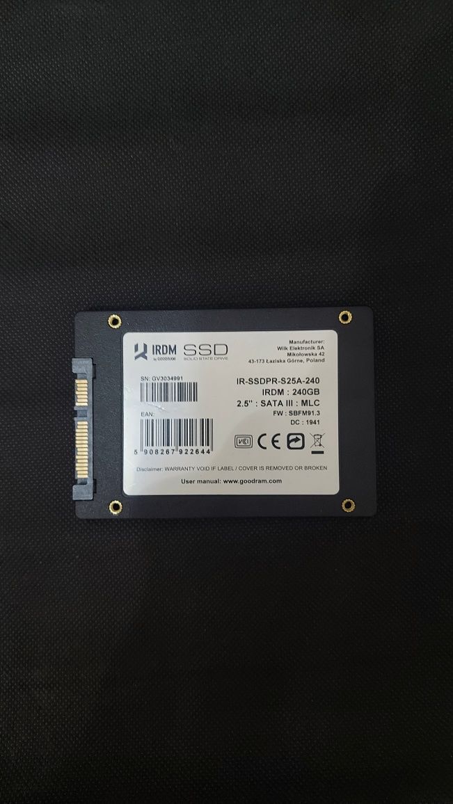 SSD-накопитель 2.5" SATA 240GB GoodRam IRDM