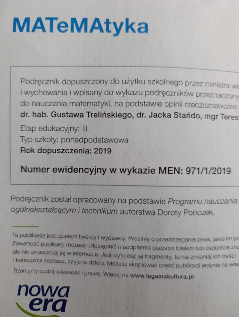 Matematyka 1 matematyka