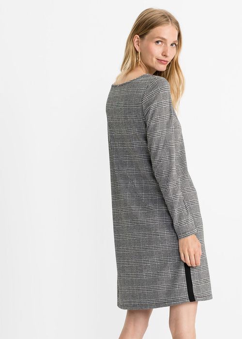 B.P.C sukienka żakardowa w kratkę ^32/34