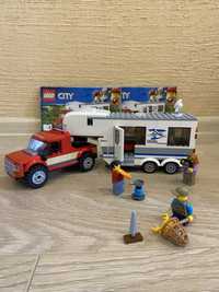 Lego city 60182 лего пікап та фургон