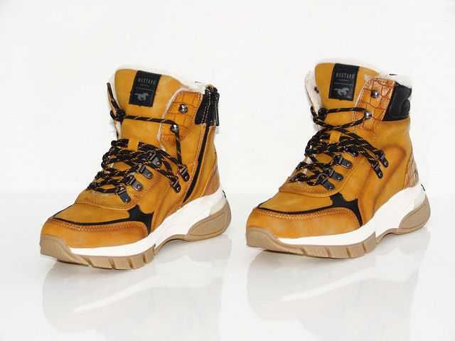 Botki sneakersy damskie MUSTANG 49C0052 r. 36, 37 SALE !!!