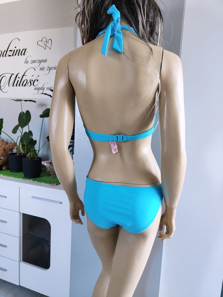 Strój kąpielowy dwuczęściowy bikini basen plaża rozmiar 34 B