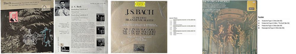 Discos LP Vinil–Bach,Beethoven,Mozart,Paganini,Tchaikovsky,Verdi e +