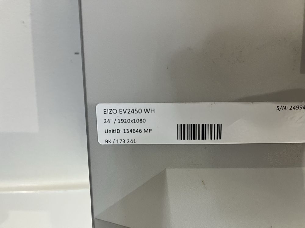 monitor eizo ev2450