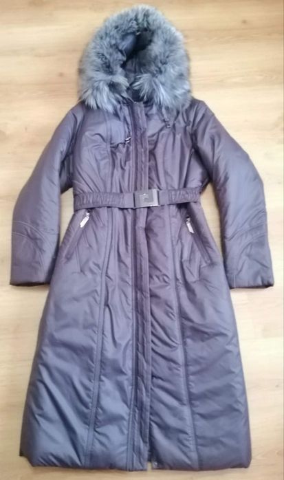Зимове пухове пальто