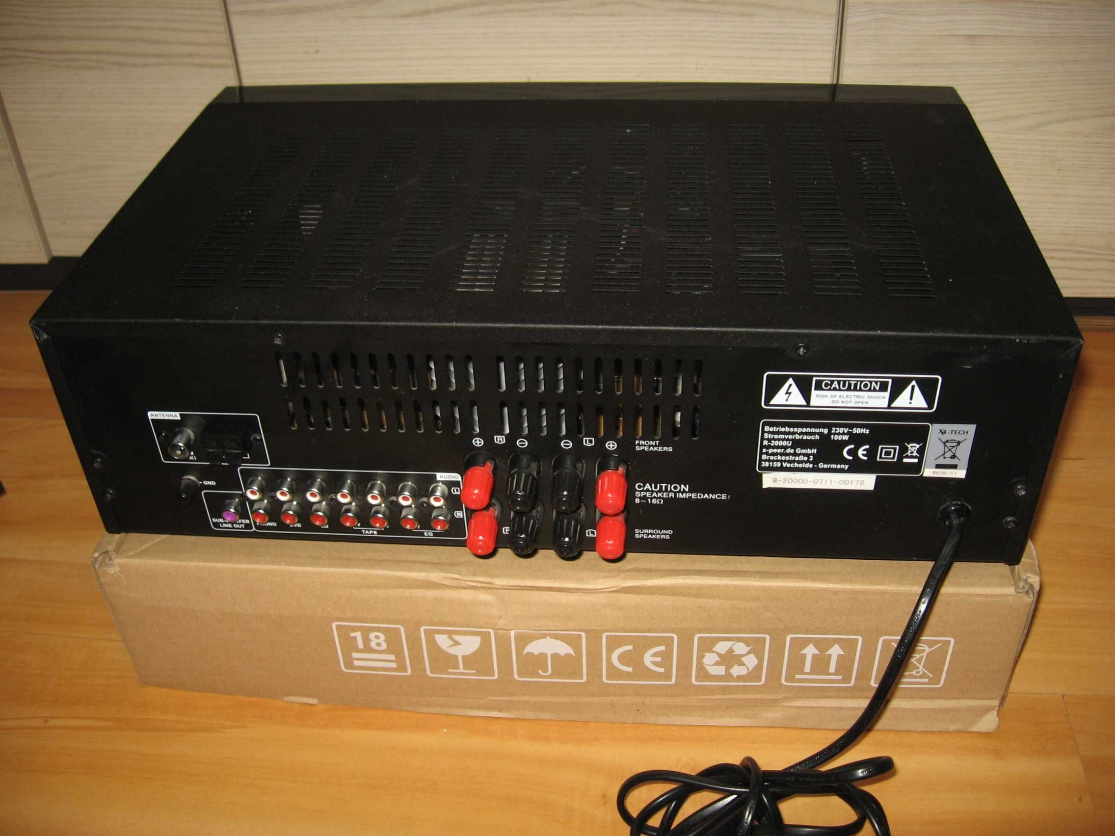 amplituner X4 TECH R-2000 U