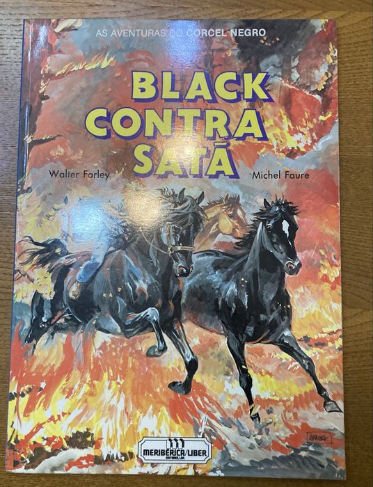 Banda desenhada Black contra Satã da Meribérica/Liber