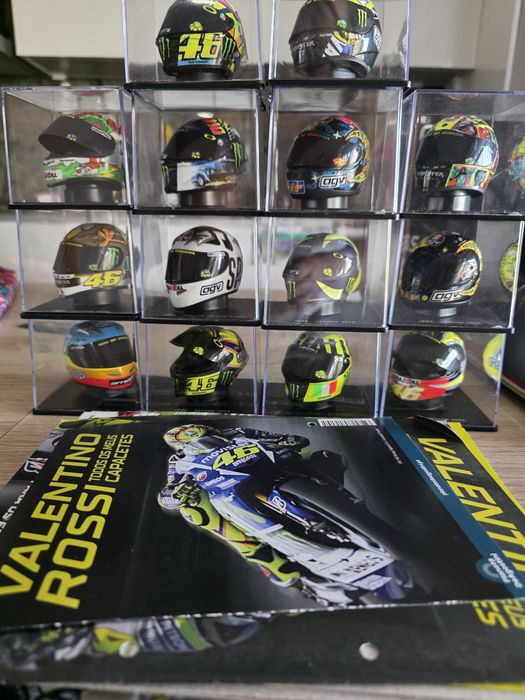 Miniatura capacete Valentino Rossi