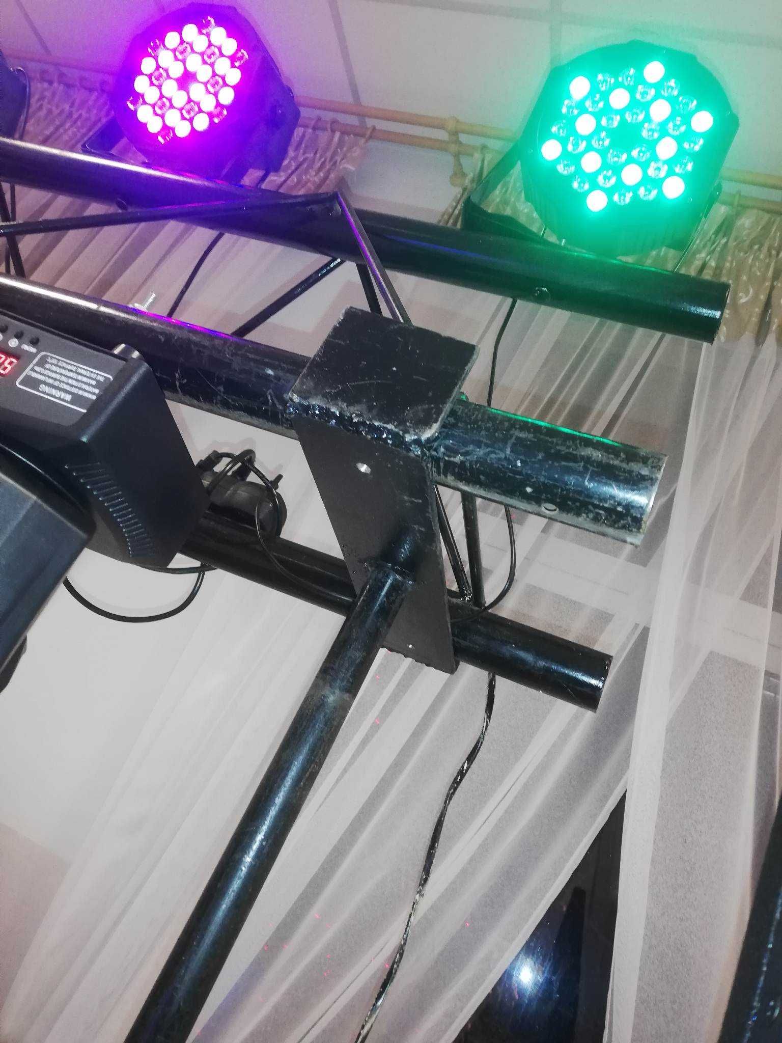 Rampa oświetleniowa DJ Statyw Brama LED