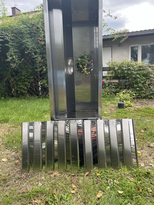 Okap gastronomiczny ze stali nierdzewnej