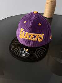 Кепка Lakers,SnapBack вельветовая кепка, бейсболка лейкерс