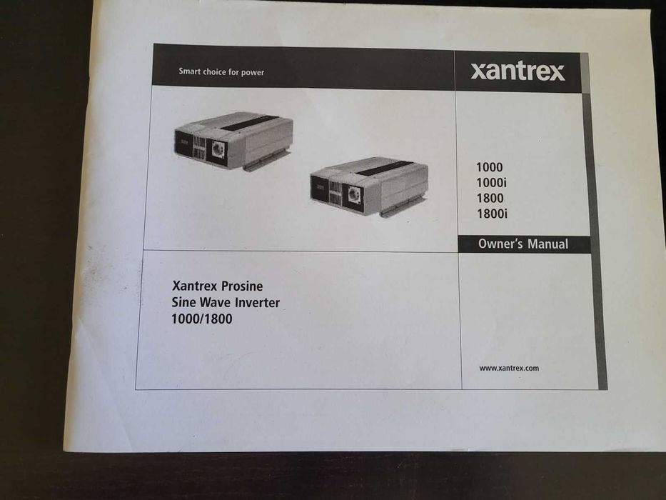Profesjonalna przetwornica XANTREX 1800W/2900W sinus zdejmowany panel