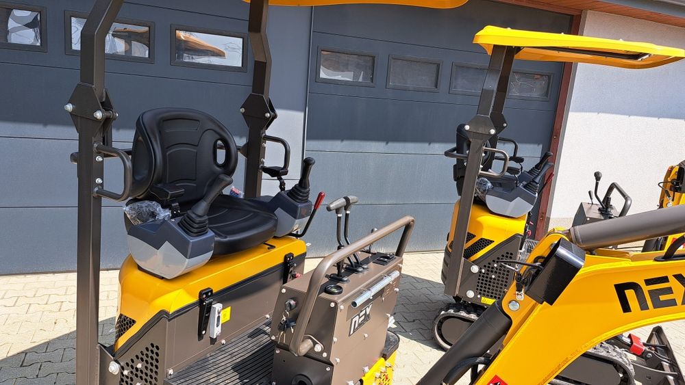 Minikoparka Nex N10 Briggs, 1100kg, Joystick, 2025