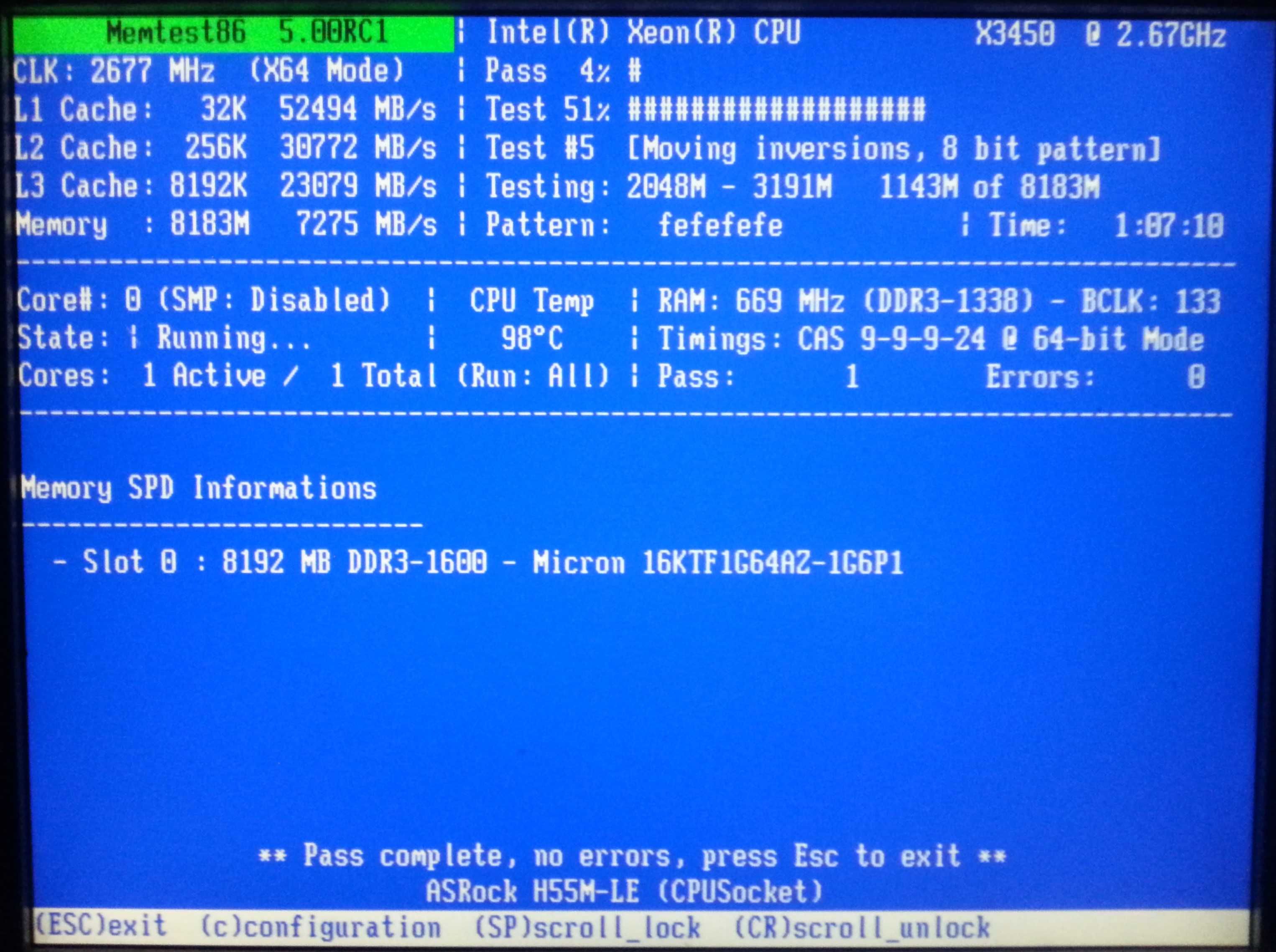 8gb DDR3L Hynix HMT41GU6BFR8A