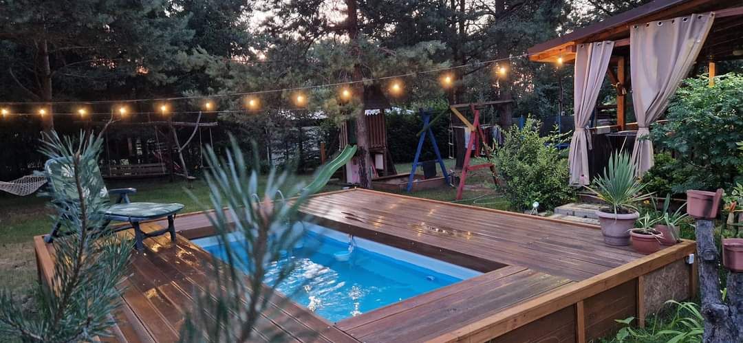 Dom z Jacuzzi zewnętrznym i basenem do wynajęcia w super lokalizacji