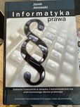 Informatyka prawa J. Janowski