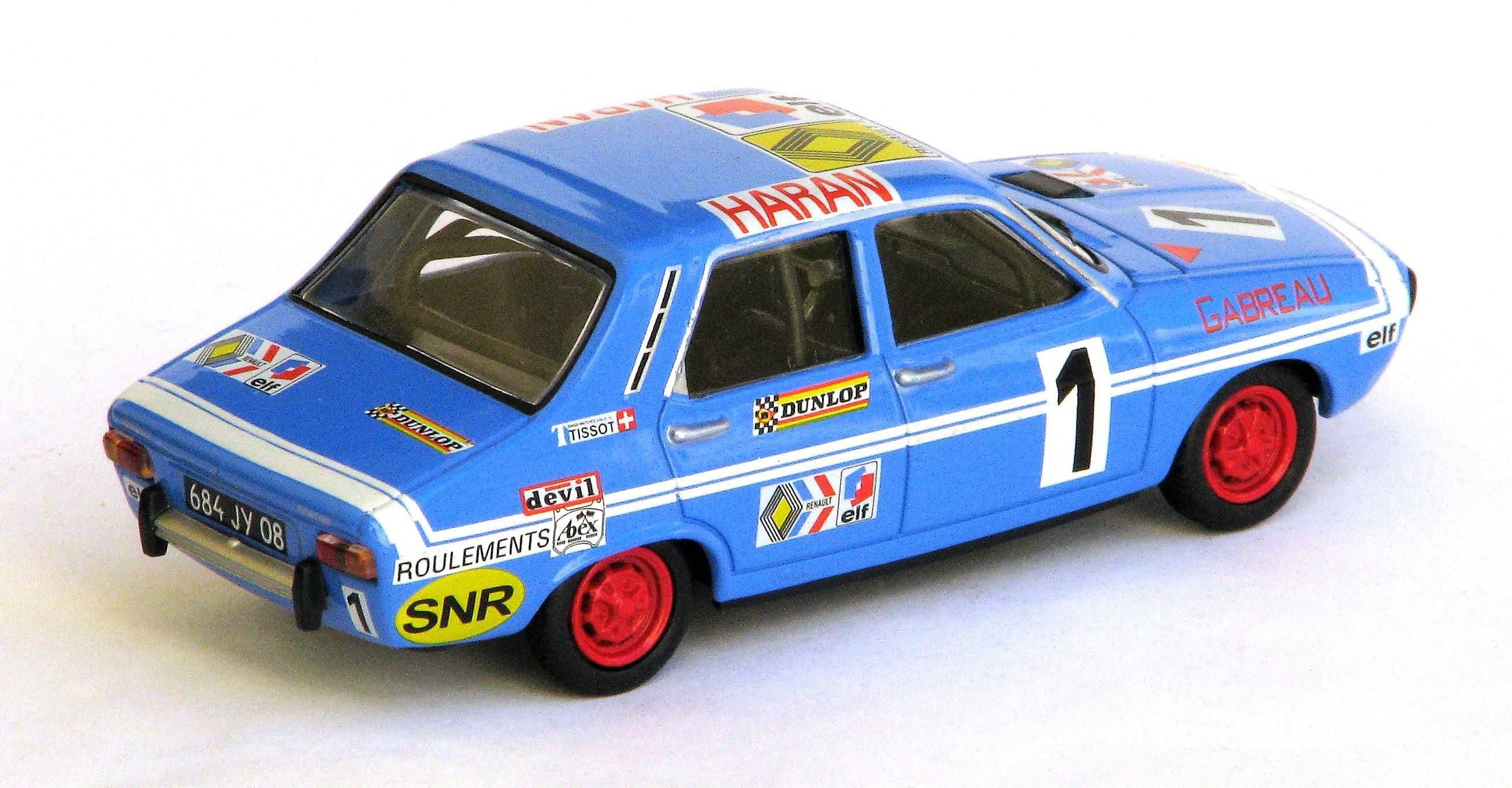 Miniatura Renault 12 Gordini 1º Classif. Coupe 1973 Eligor 1/43 Bliste
