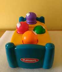 Zabawka Playskool " Wciśnij a wyskoczy ", 1999r. Hasbro,  jak nowa